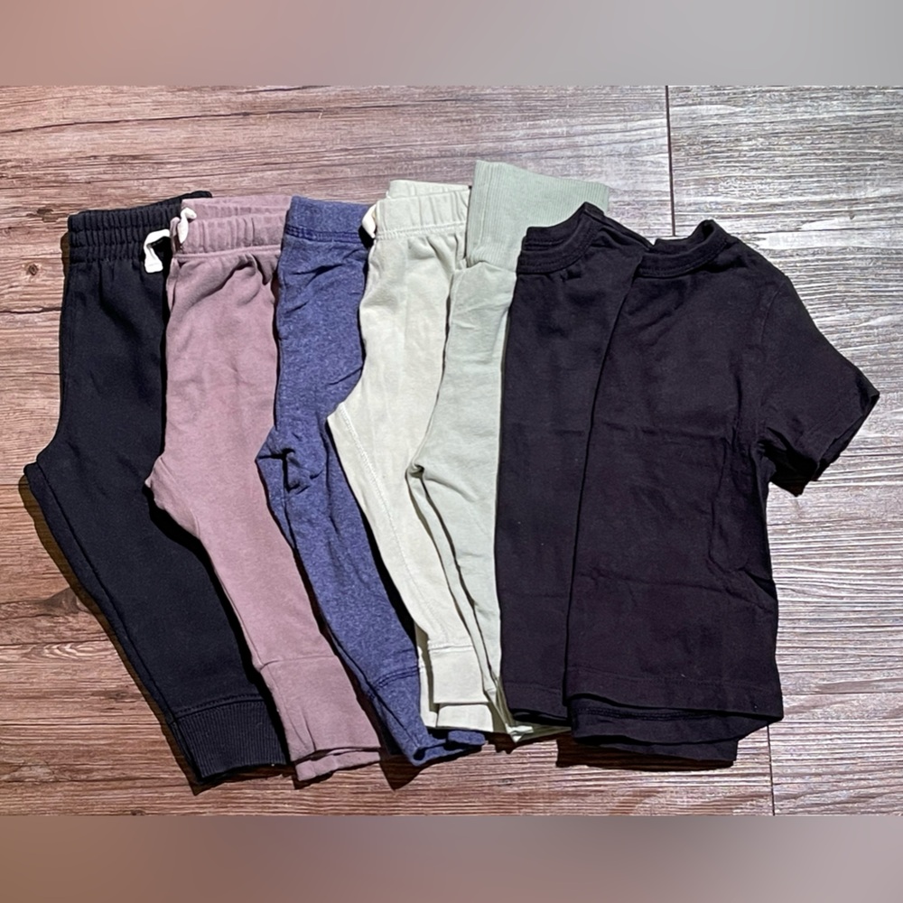 Bundle of Boys Pants and T-shirts